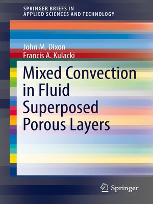 cover image of Mixed Convection in Fluid Superposed Porous Layers